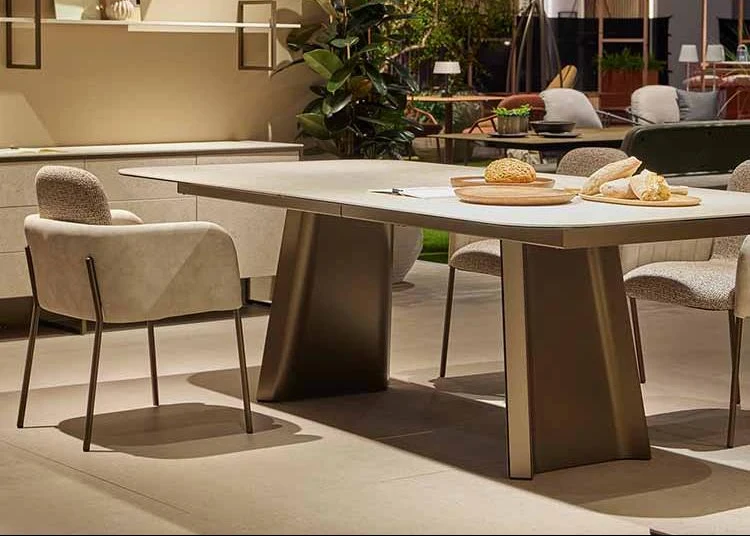 Table en céramique - fixe ou extensible - TUL
