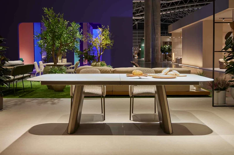 Table en céramique - fixe ou extensible - TUL