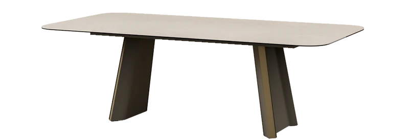 Table en céramique - fixe ou extensible - TUL