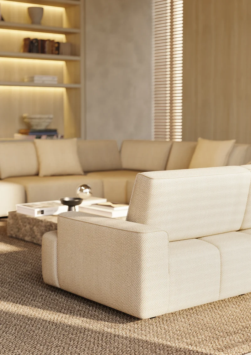 Canapé sur mesure - personnalisable - Louise