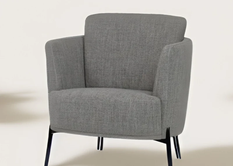 FAUTEUIL - CUIR OU TISSU - JAVA