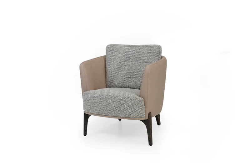 FAUTEUIL - CUIR OU TISSU - JAVA