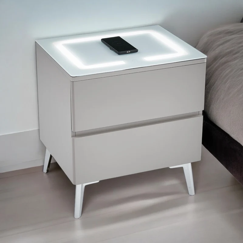 Chevets Led + Chargeur induction