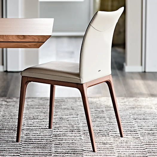 Chaise - Bois et cuir - Arcadia