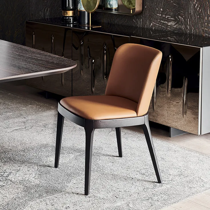Chaise - Chêne et Cuir - Magda