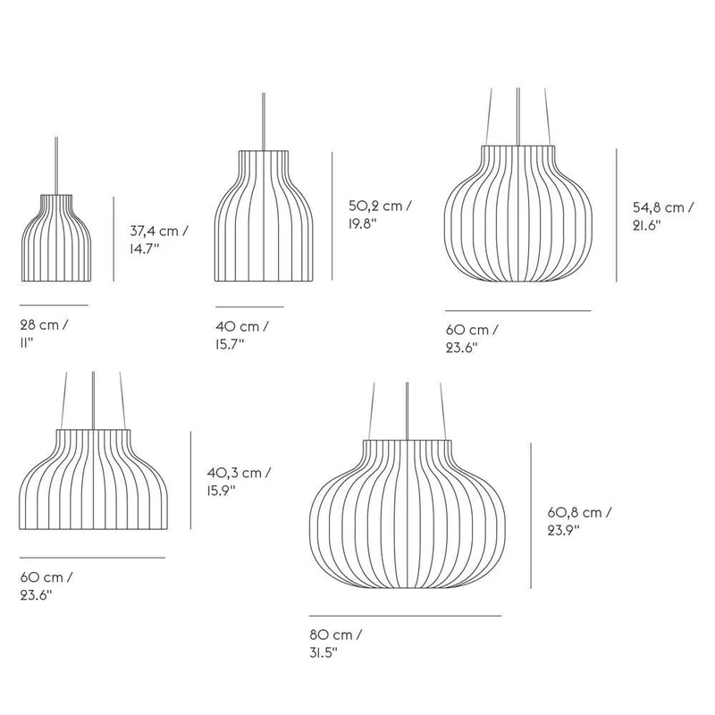 Suspension Muuto - Strand Closed ⌀ 60 cm