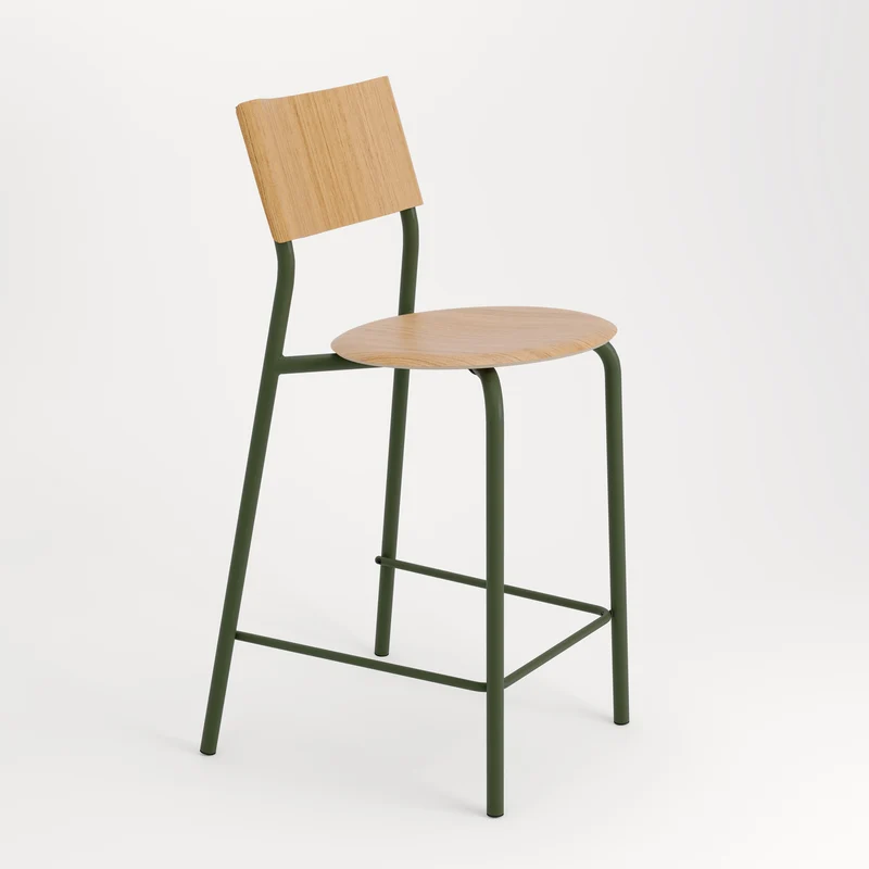 Chaise de bar SSD - bois éco-certifié - 65cm