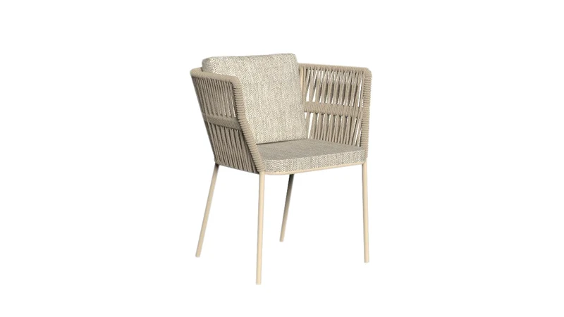 Cliff chaise de salle à manger pour l'extérieur
