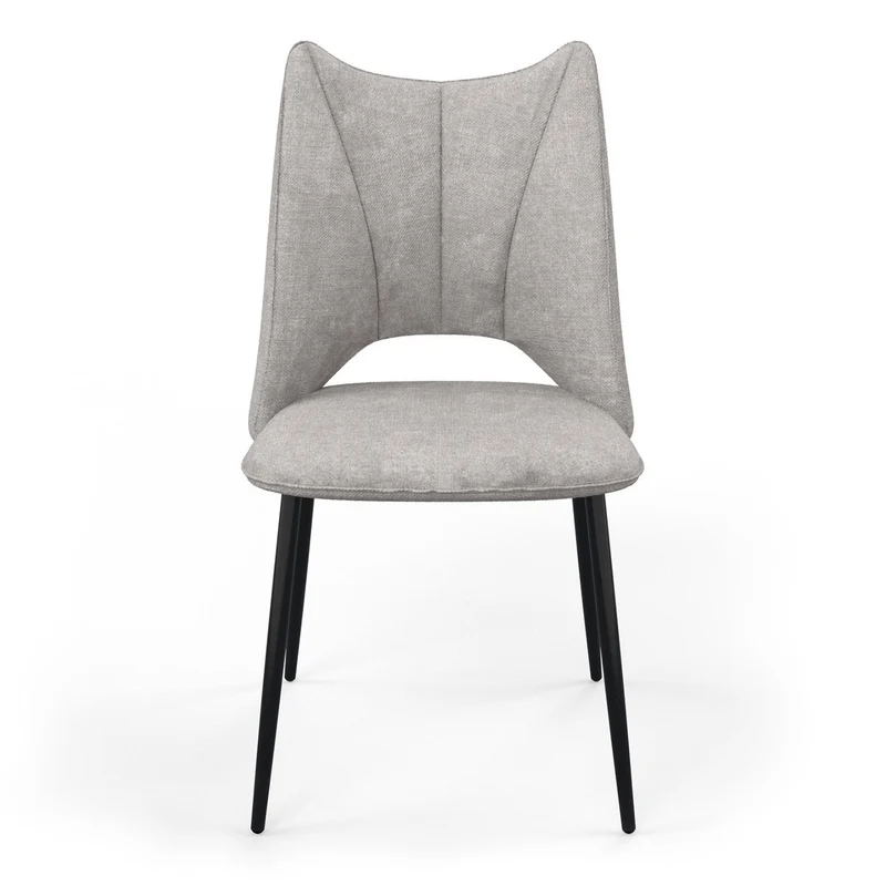 Chaise orthopédique en tissu, 51,5x60xH95,5cm - MADDY