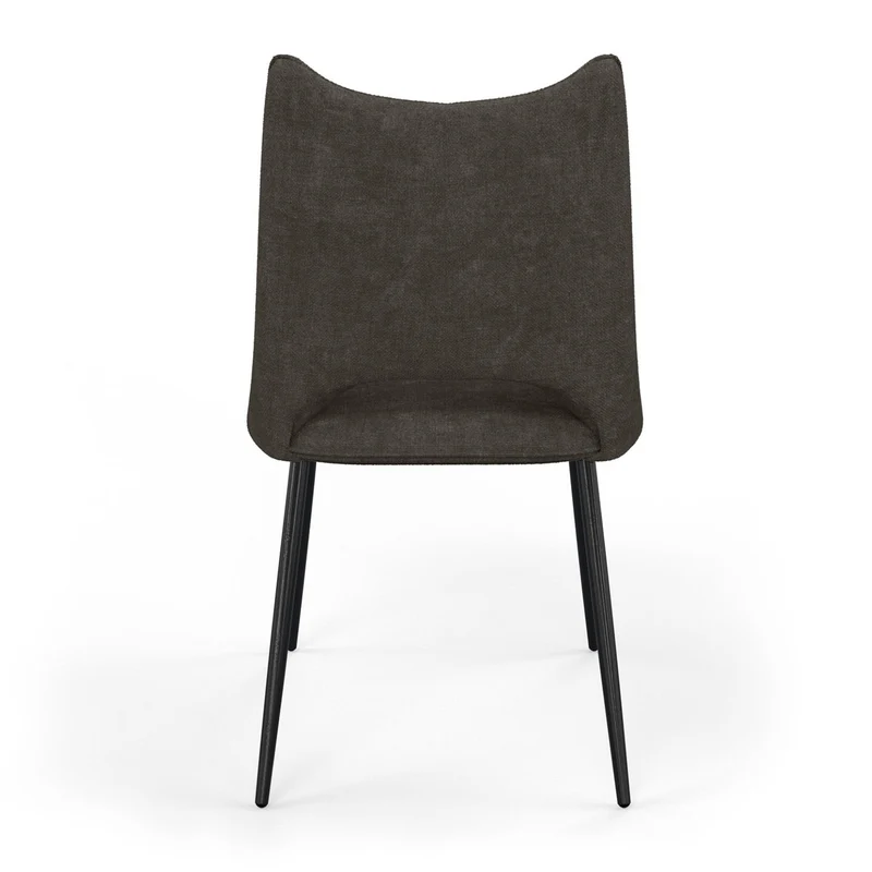 Chaise orthopédique en tissu, 51,5x60xH95,5cm - MADDY