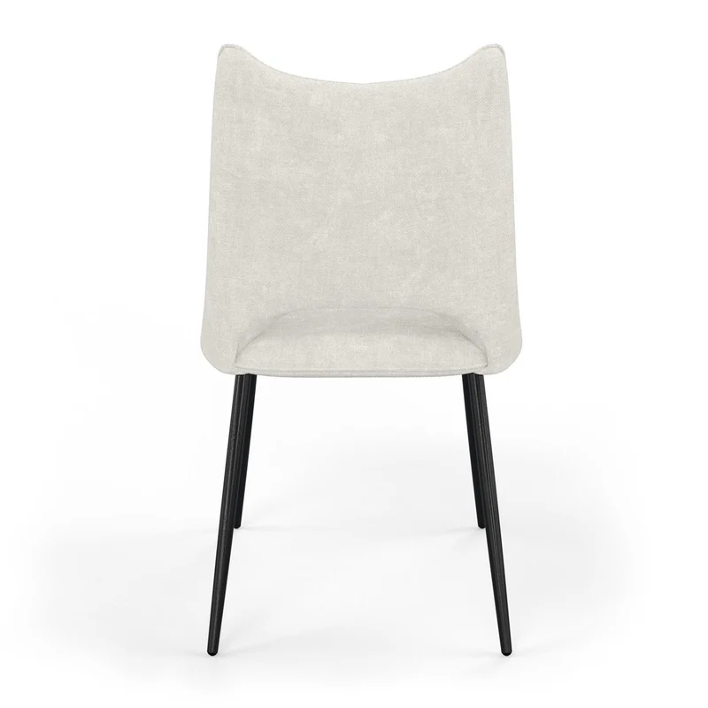 Chaise orthopédique en tissu, 51,5x60xH95,5cm - MADDY
