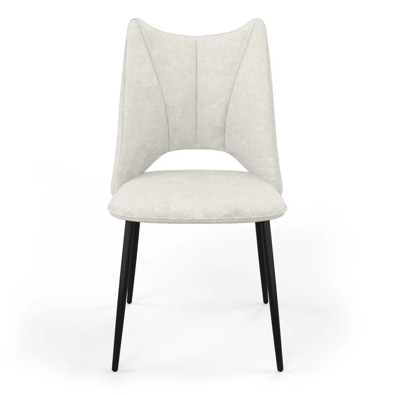 Chaise orthopédique en tissu, 51,5x60xH95,5cm - MADDY
