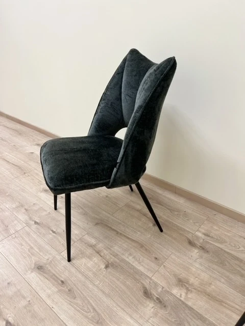 Chaise orthopédique en tissu, 51,5x60xH95,5cm - MADDY