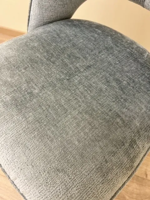Chaise orthopédique en tissu, 51,5x60xH95,5cm - MADDY