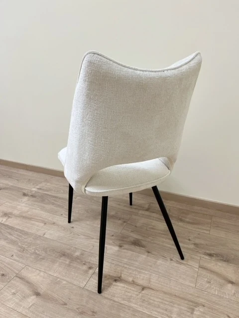 Chaise orthopédique en tissu, 51,5x60xH95,5cm - MADDY