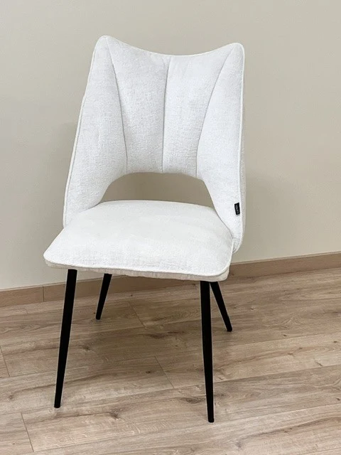 Chaise orthopédique en tissu, 51,5x60xH95,5cm - MADDY