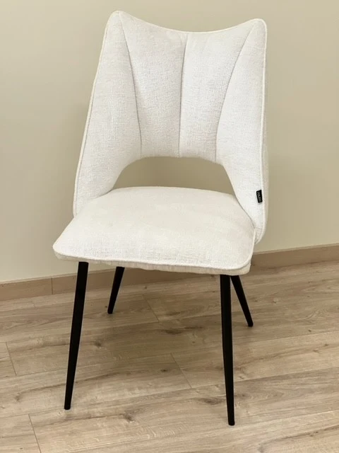 Chaise orthopédique en tissu, 51,5x60xH95,5cm - MADDY