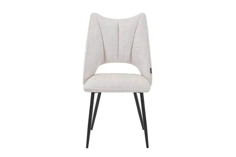 Chaise orthopédique en tissu, 51,5x60xH95,5cm - MADDY