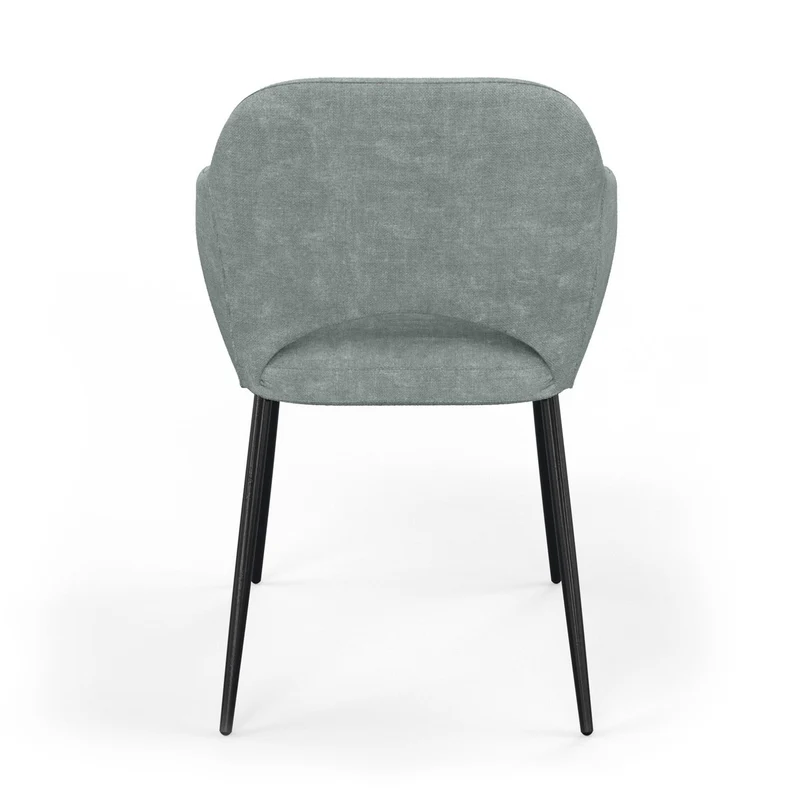 Chaise en tissu, 58x63,5xH80cm - MILLIE