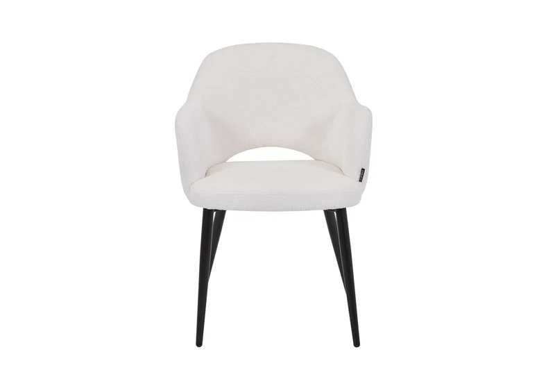 Chaise en tissu, 58x63,5xH80cm - MILLIE