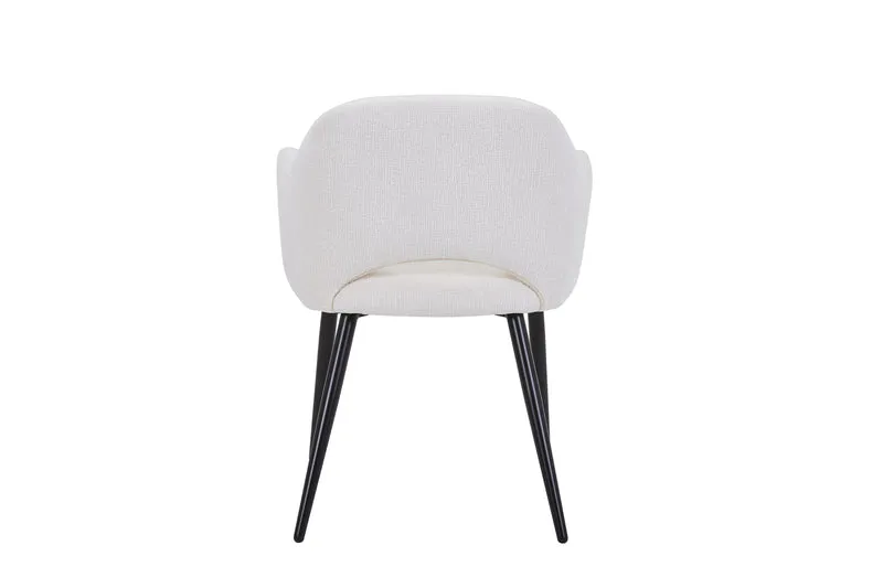 Chaise en tissu, 58x63,5xH80cm - MILLIE