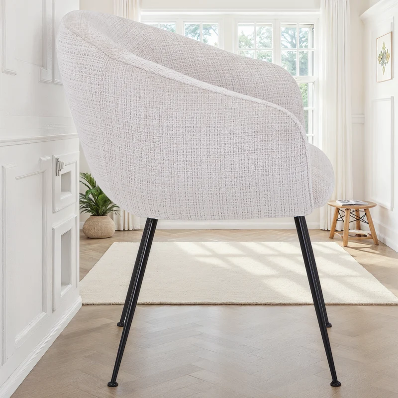 Chaise en tissu, 62x60xH79 cm - CLOUD
