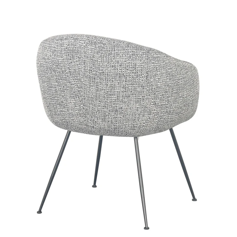 Chaise en tissu, 62x60xH79 cm - CLOUD