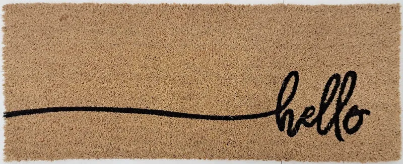 Tapis d’entrée Paillasson coco naturel 30x75CM, EP 1,5CM