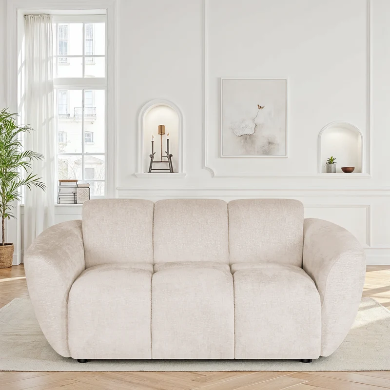 Canapé / fauteuil en tissu anti tache - LILO