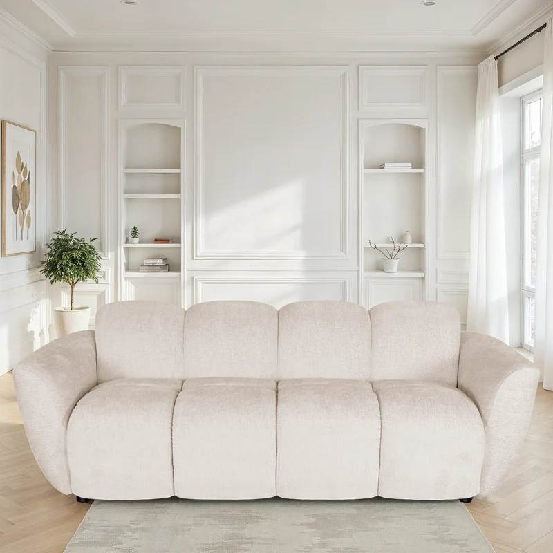 Canapé / fauteuil en tissu anti tache - LILO