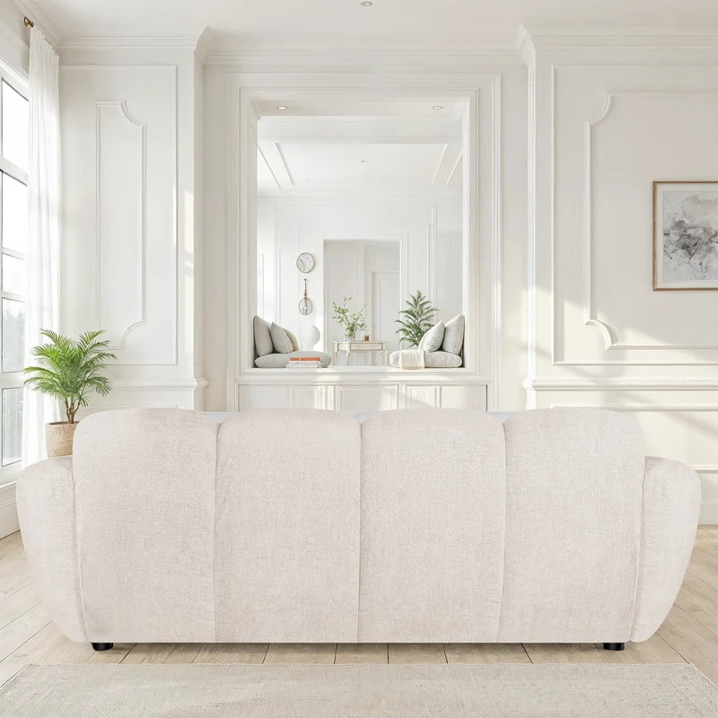 Canapé / fauteuil en tissu anti tache - LILO