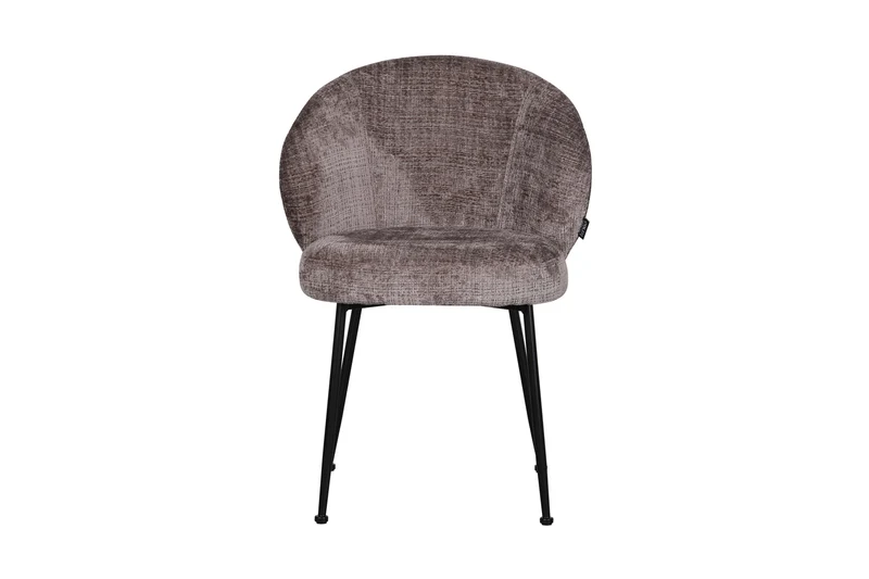 Chaise en tissu anti tache, 58x60xH82,5CM - SHIREL