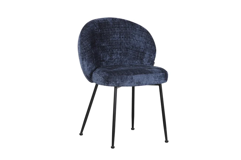 Chaise en tissu anti tache, 58x60xH82,5CM - SHIREL