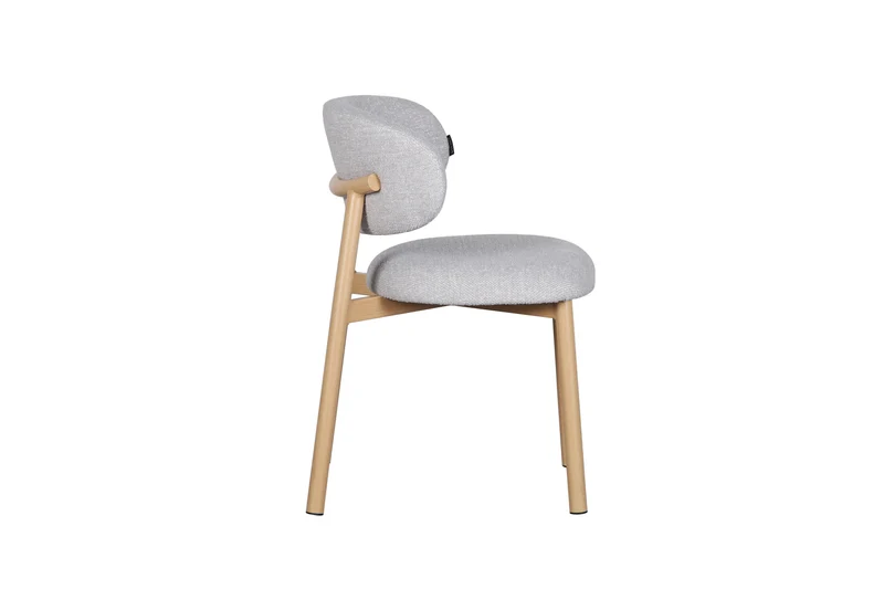 Chaise en tissu anti tache, 50,5x53,5xH74CM - MAYA