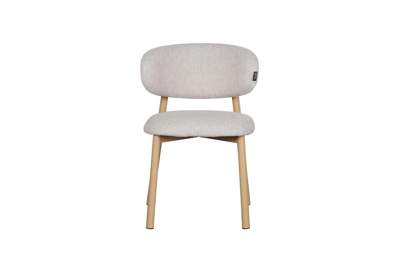 Chaise en tissu anti tache, 50,5x53,5xH74CM - MAYA