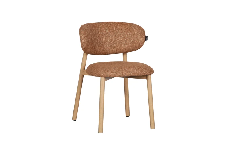 Chaise en tissu anti tache, 50,5x53,5xH74CM - MAYA