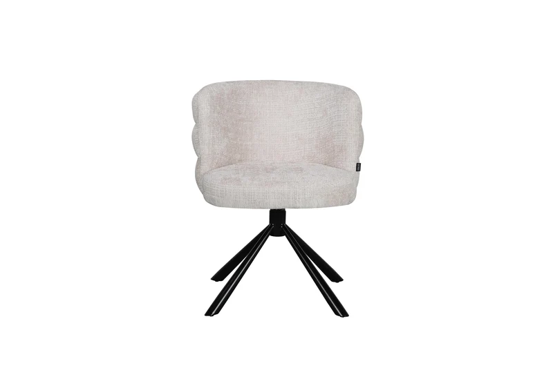 Chaise en tissu, 60x65xH76,5CM - OLYMPE