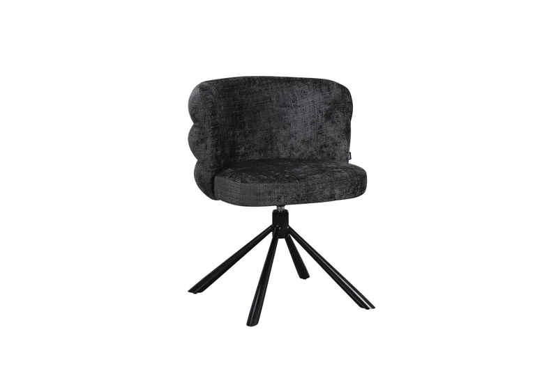 Chaise en tissu, 60x65xH76,5CM - OLYMPE