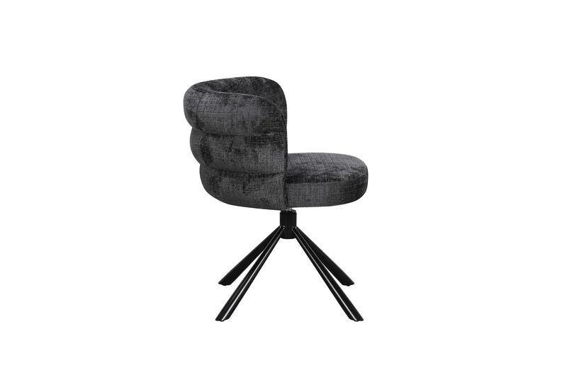 Chaise en tissu, 60x65xH76,5CM - OLYMPE