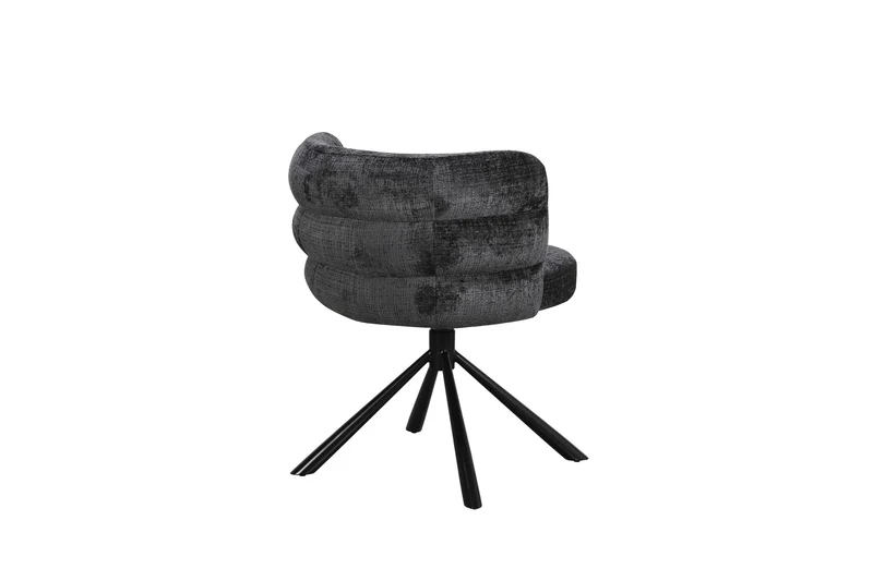Chaise en tissu, 60x65xH76,5CM - OLYMPE