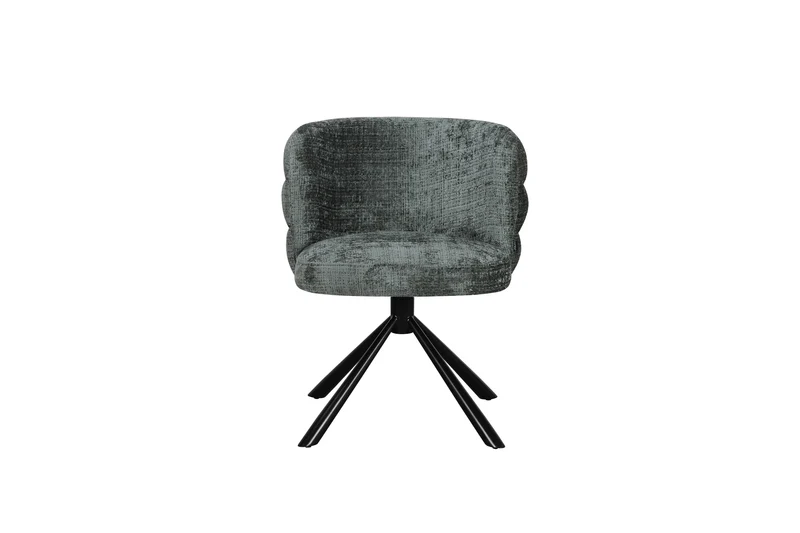 Chaise en tissu, 60x65xH76,5CM - OLYMPE
