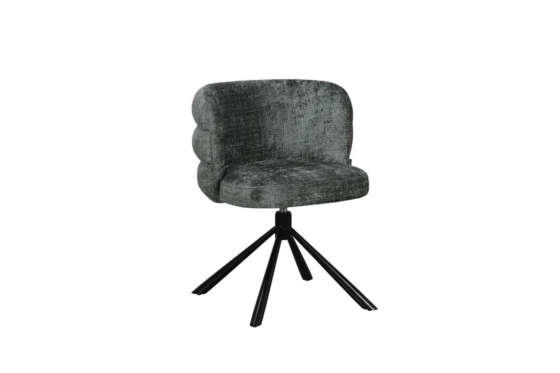 Chaise en tissu, 60x65xH76,5CM - OLYMPE