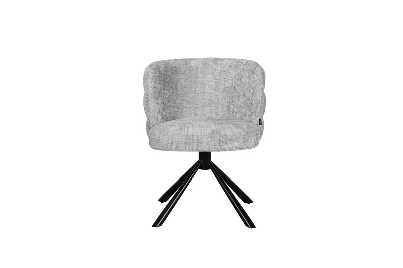 Chaise en tissu, 60x65xH76,5CM - OLYMPE