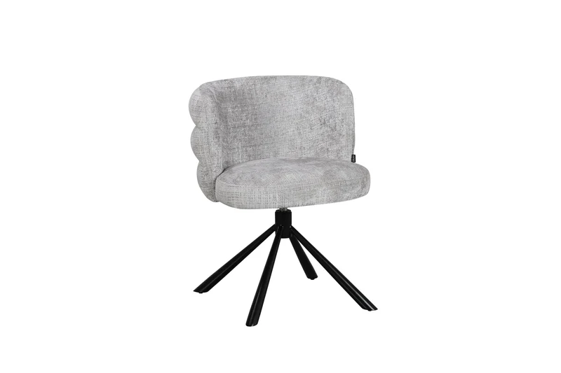 Chaise en tissu, 60x65xH76,5CM - OLYMPE