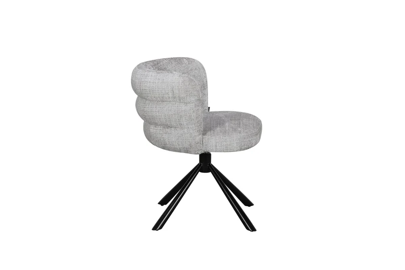Chaise en tissu, 60x65xH76,5CM - OLYMPE
