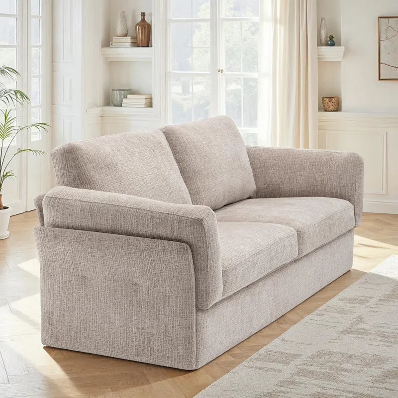 Canapé / fauteuil en tissu anti tache, H87CM - LUCIA