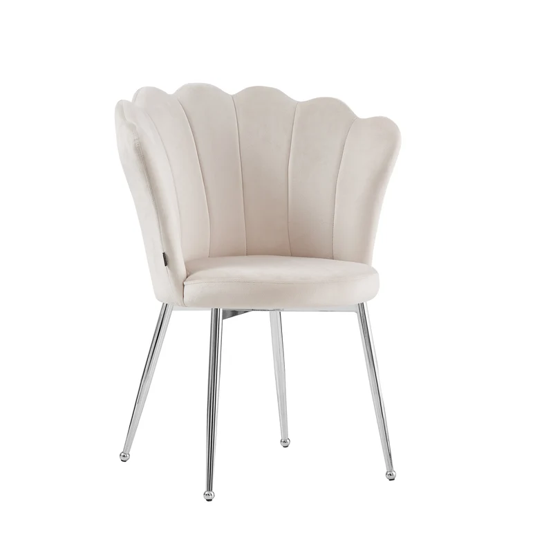 Chaise NYMPHÉA argenté