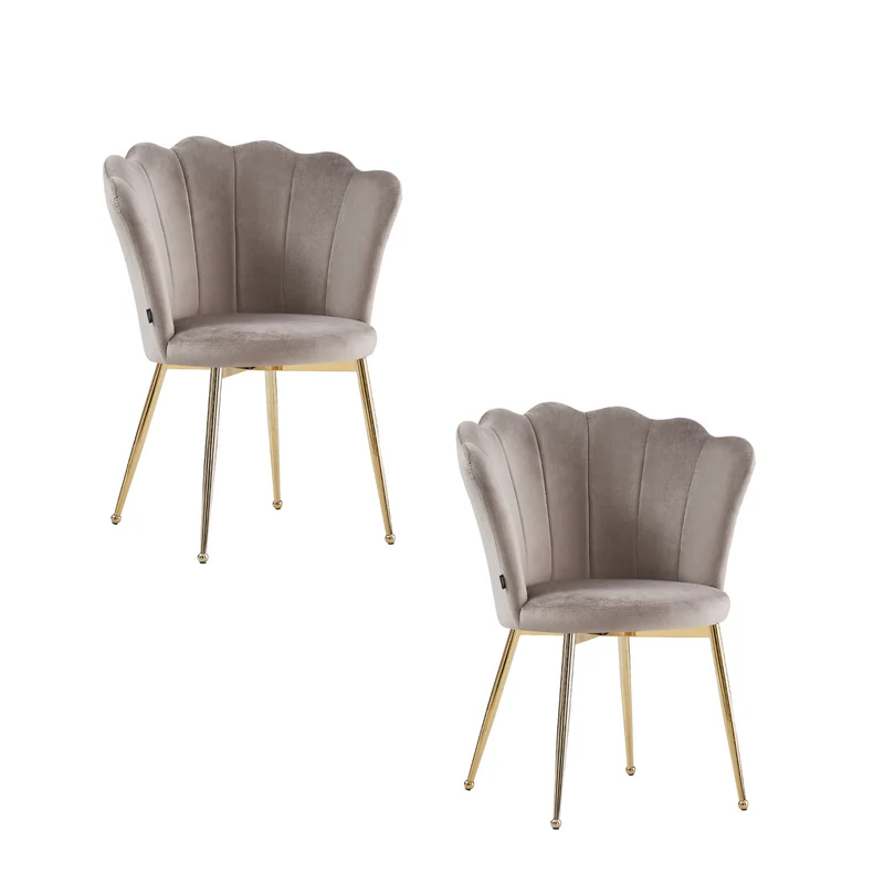 Chaise NYMPHÉA doré