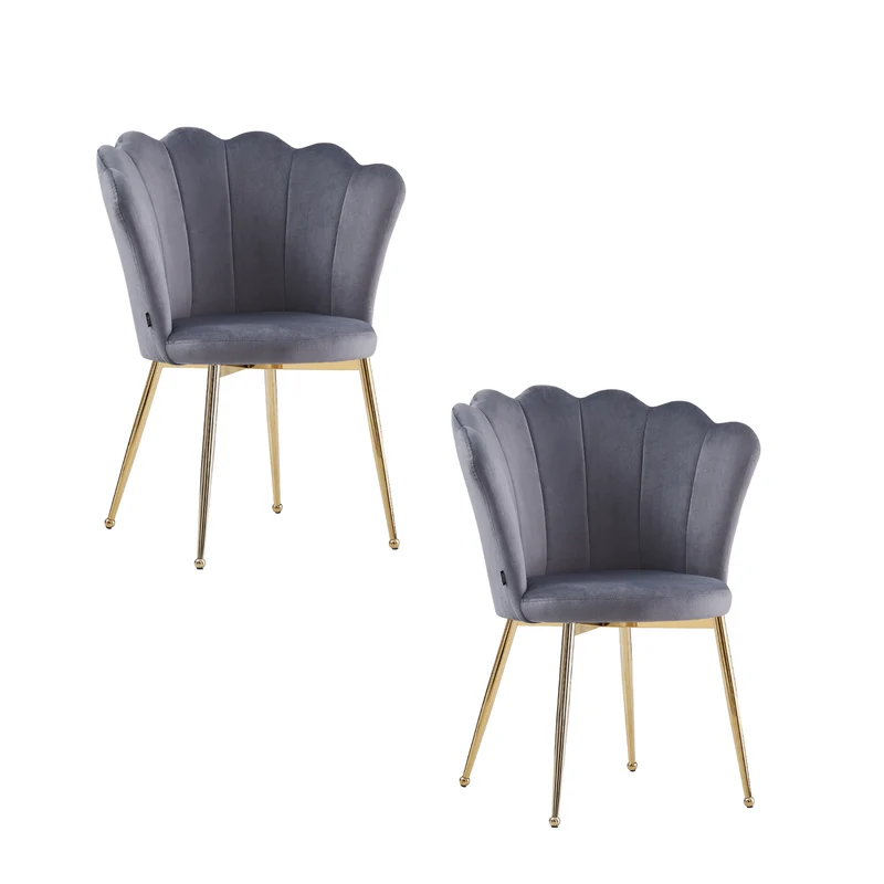 Chaise NYMPHÉA doré