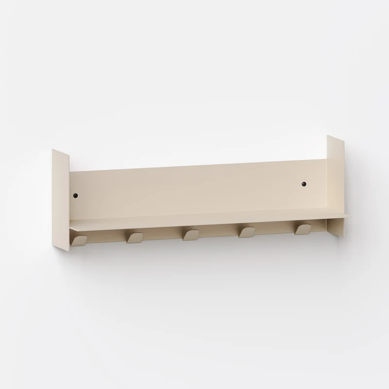 Etagère porte-manteau PLI en acier - 20 à 60cm
